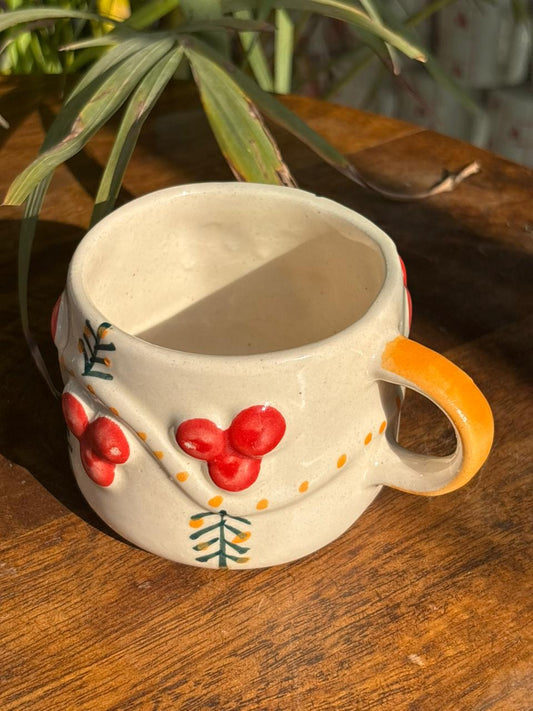 3D Cherry Tea Cup (Set of 2)