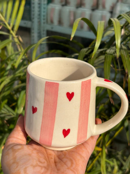 Sweet Stripe Love Mug
