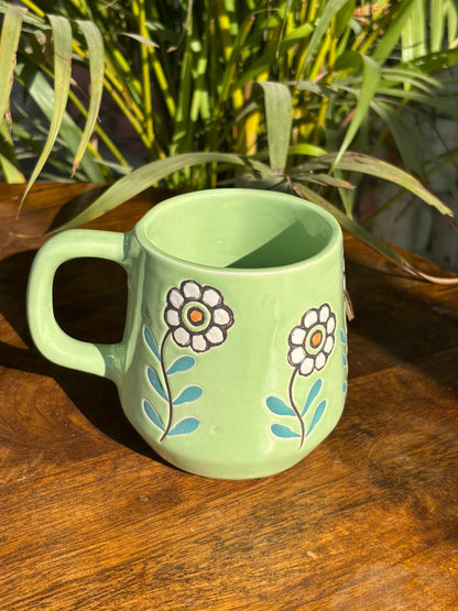 Bloom Green Coffee Mug