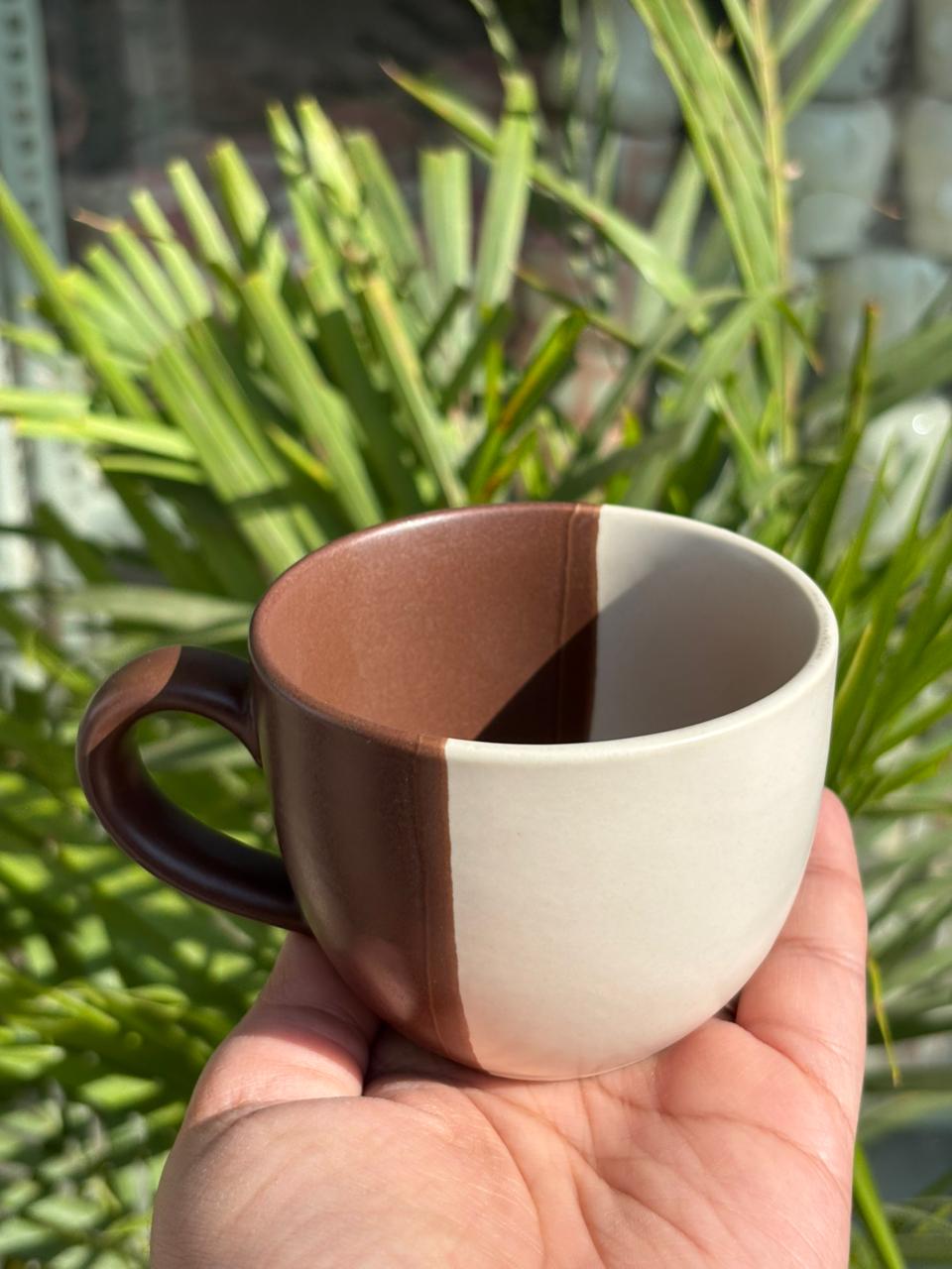 Cocoa Clay DuoTone Cup (Set of 2)