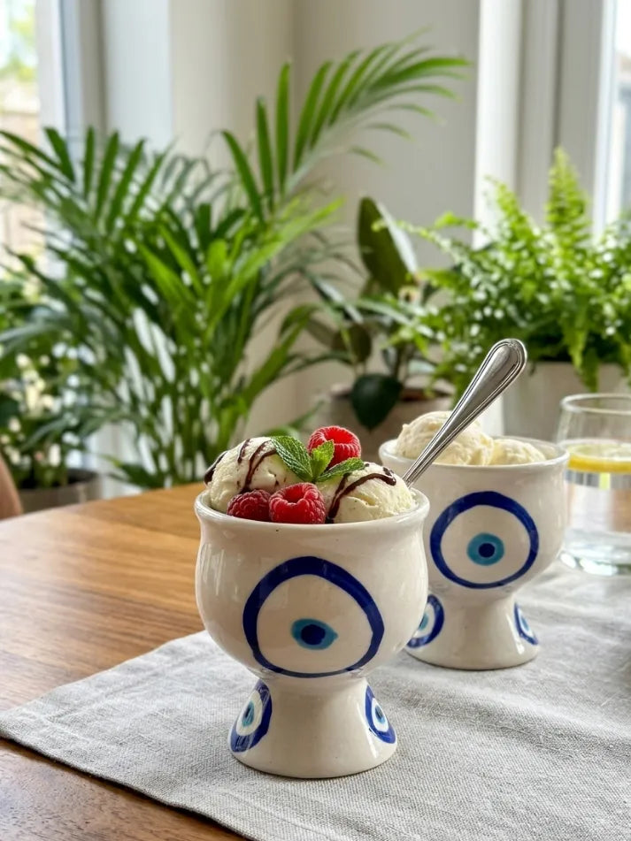 Evil Eye Ice Cream Cups (Set of 2)